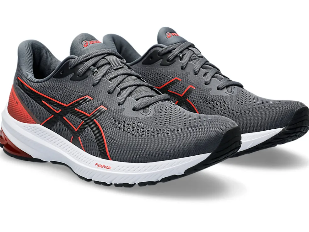 Cheap ASICS GT-1000 12 WIDE Carrier Grey/True Red