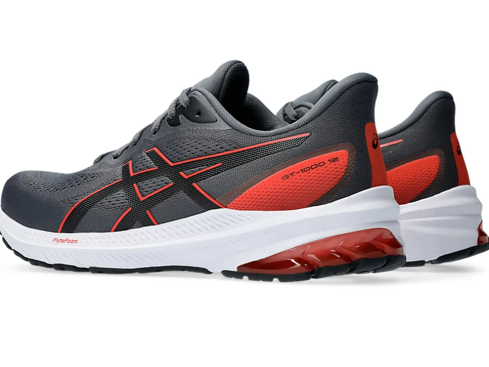 Cheap ASICS GT-1000 12 WIDE Carrier Grey/True Red