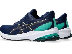 Discount ASICS GT-1000 12 WIDE Blue Expanse/Champagne