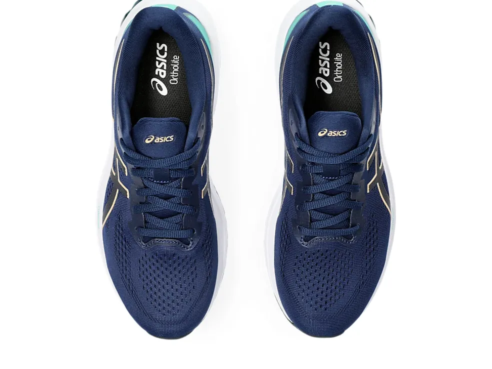 Discount ASICS GT-1000 12 WIDE Blue Expanse/Champagne