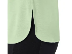 Cheap ASICS HEATHER VNECK TOP Whisper Green Heather