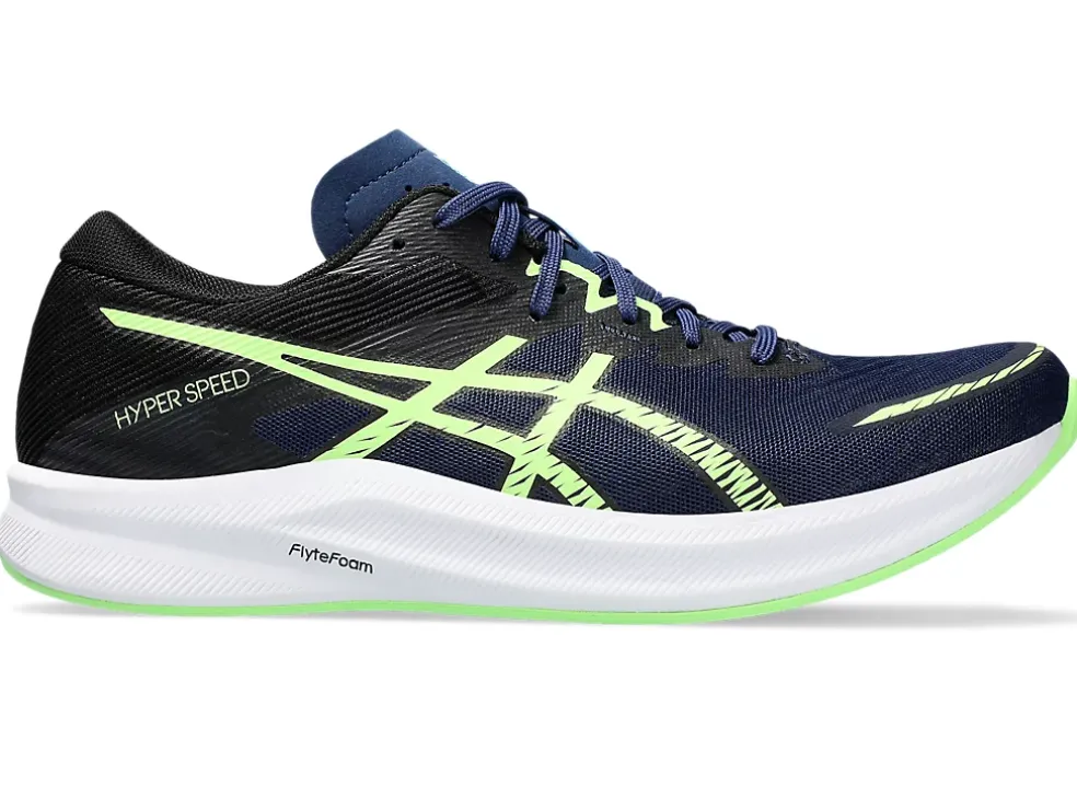 Flash Sale ASICS HYPER SPEED 3 Blue Expanse/Illuminate Green