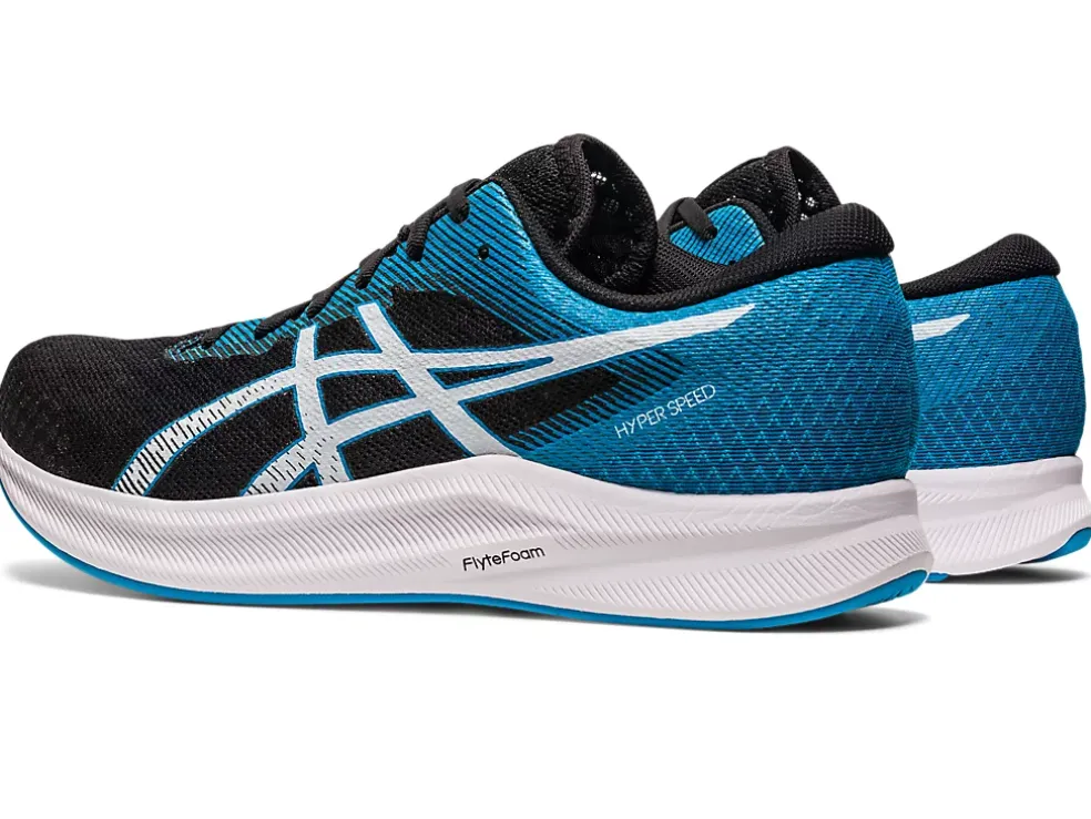 Hot ASICS HYPER SPEED 2 Black/Island Blue