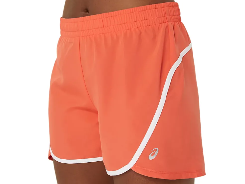 Hot ASICS 4IN PR LYTE SHORT 2.0 Red Snapper/Brilliant White