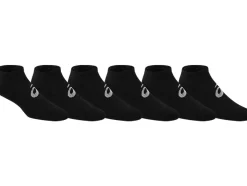Discount ASICS Invasion No Show (6 Pack) Performance Black