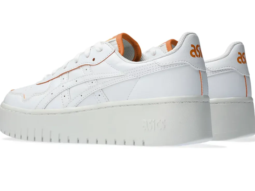 Cheap ASICS JAPAN S PF White/Orange Lily