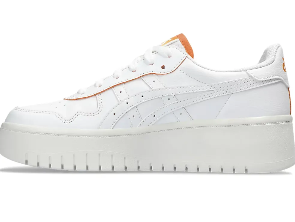 Cheap ASICS JAPAN S PF White/Orange Lily