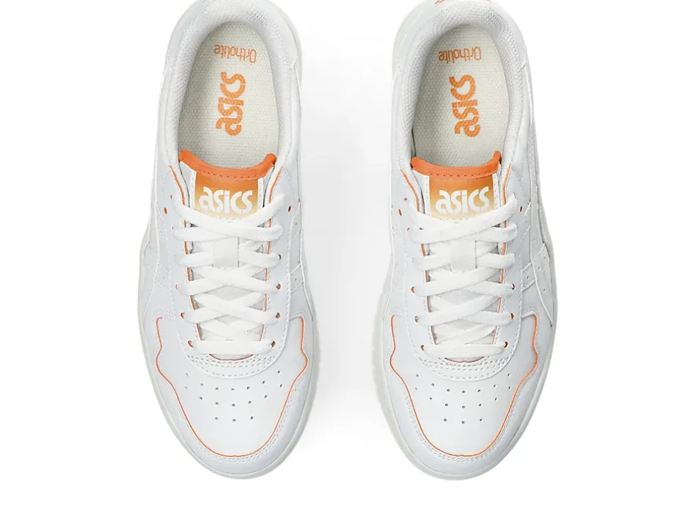 Cheap ASICS JAPAN S PF White/Orange Lily