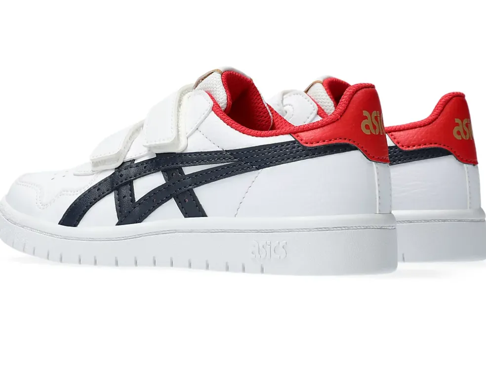 Flash Sale ASICS JAPAN S PRE-SCHOOL White/Classic Red