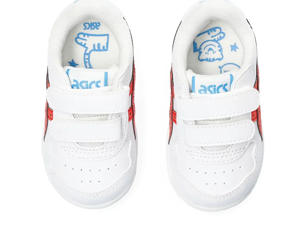 Hot ASICS JAPAN S TODDLER SIZE White/True Red