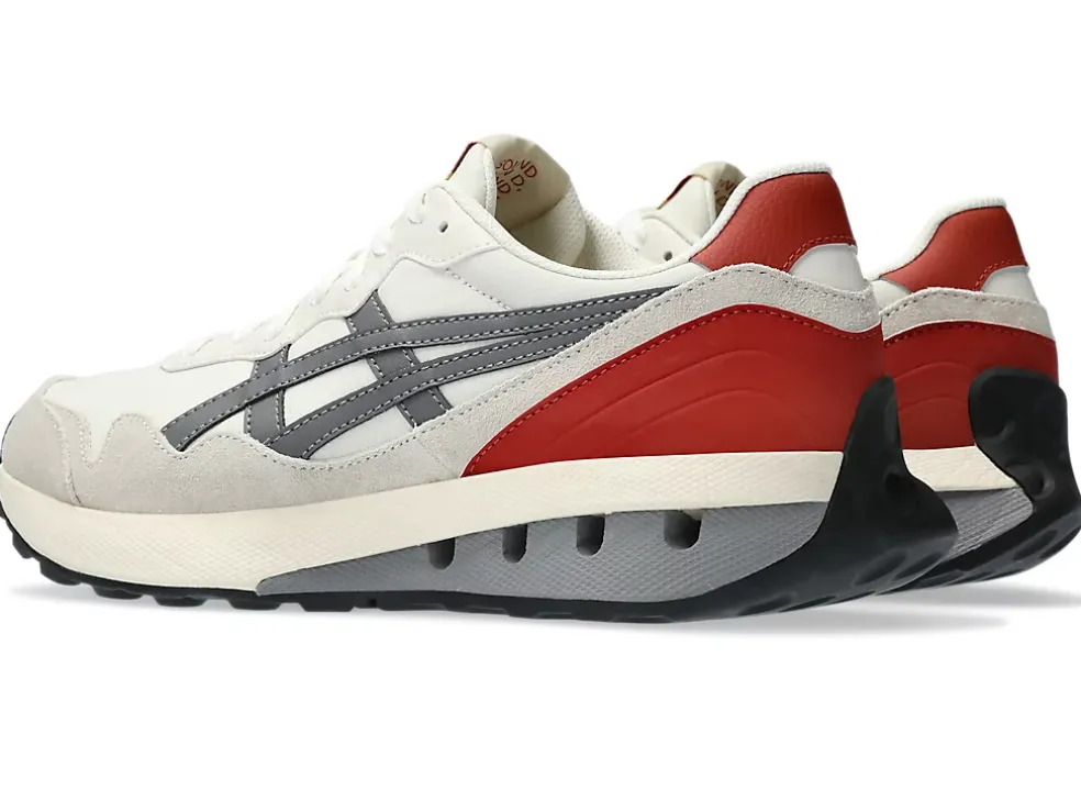Shop ASICS JOGGER X81 Cream/Carbon