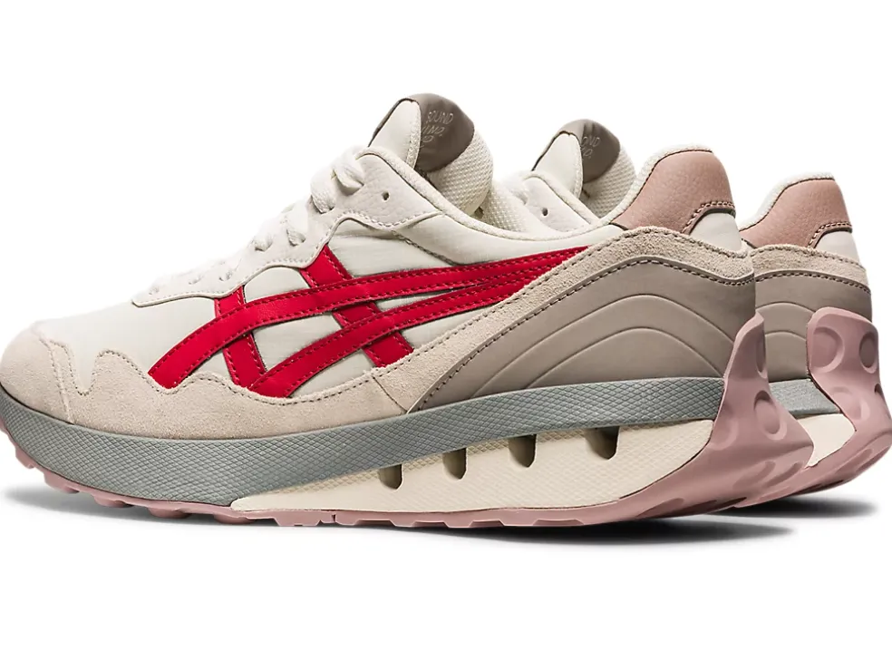 Hot ASICS JOGGER X81 Cream/Cayenne