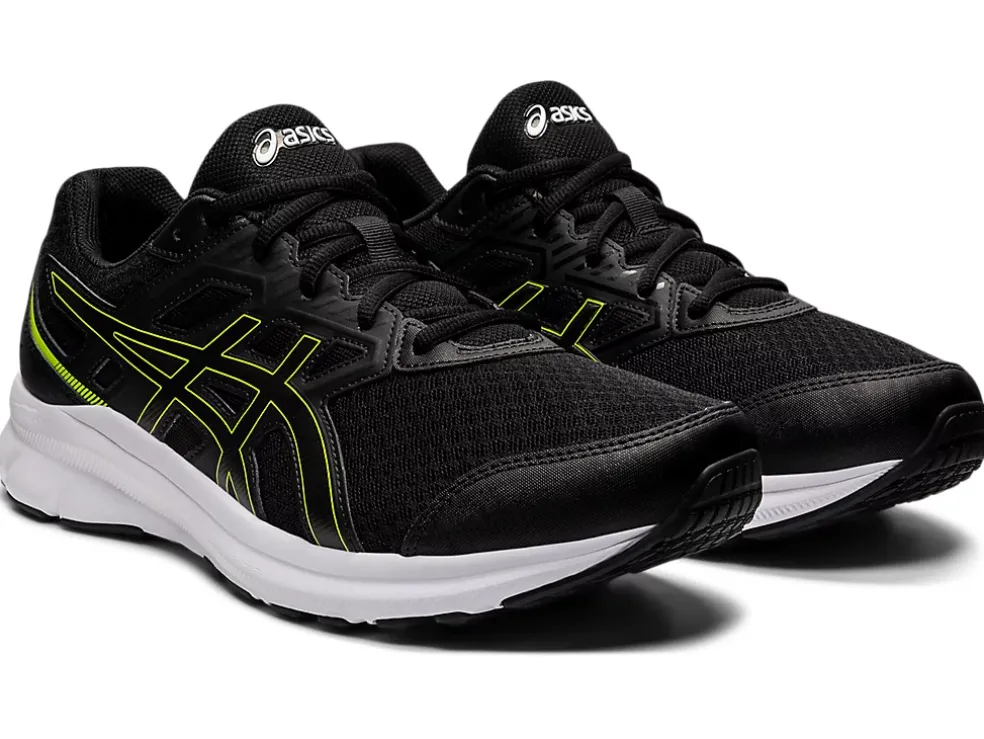 Shop ASICS JOLT 3 Black/Hazard Green