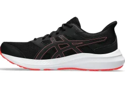 Discount ASICS JOLT 4 Black/Sunrise Red