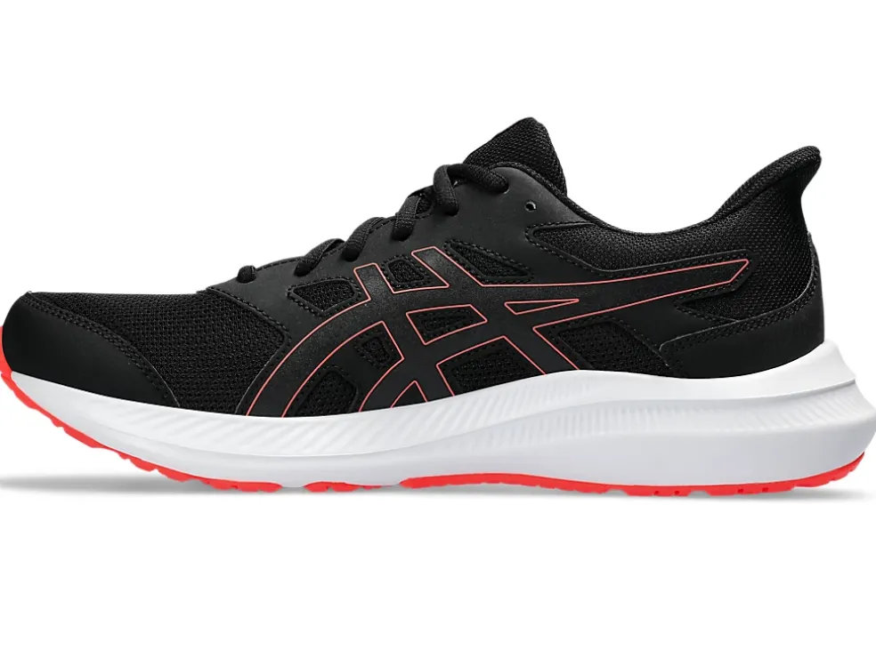 Discount ASICS JOLT 4 Black/Sunrise Red