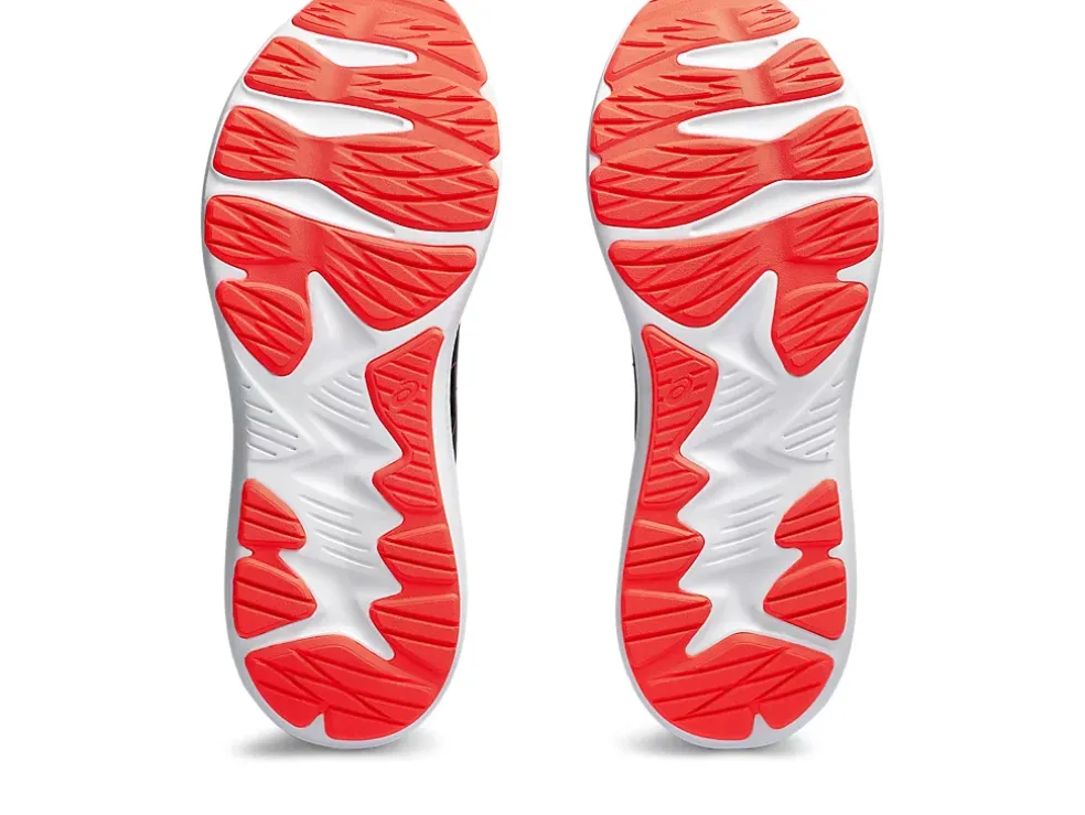 Discount ASICS JOLT 4 Black/Sunrise Red