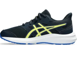 Discount ASICS JOLT 4 GRADE SCHOOL French Blue/Glow Yellow