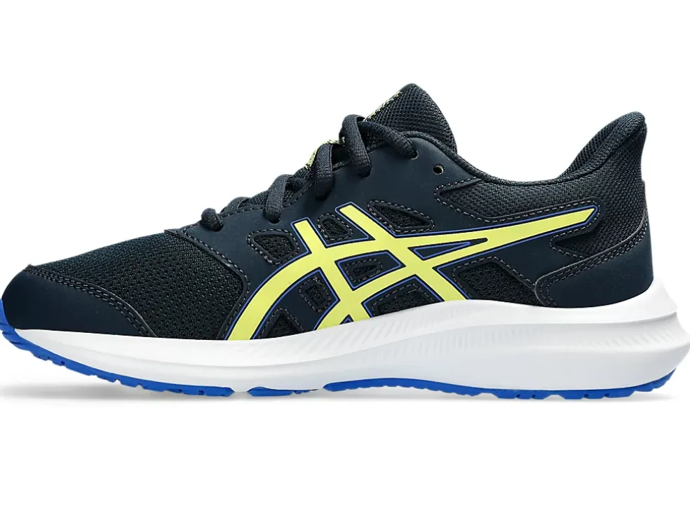Discount ASICS JOLT 4 GRADE SCHOOL French Blue/Glow Yellow