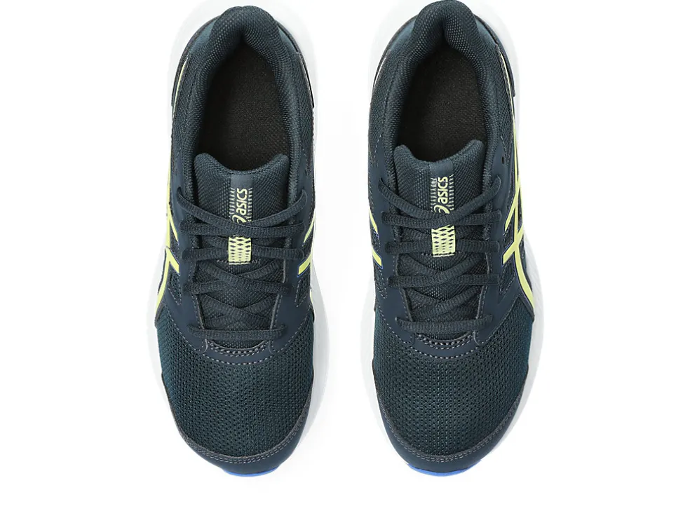Discount ASICS JOLT 4 GRADE SCHOOL French Blue/Glow Yellow