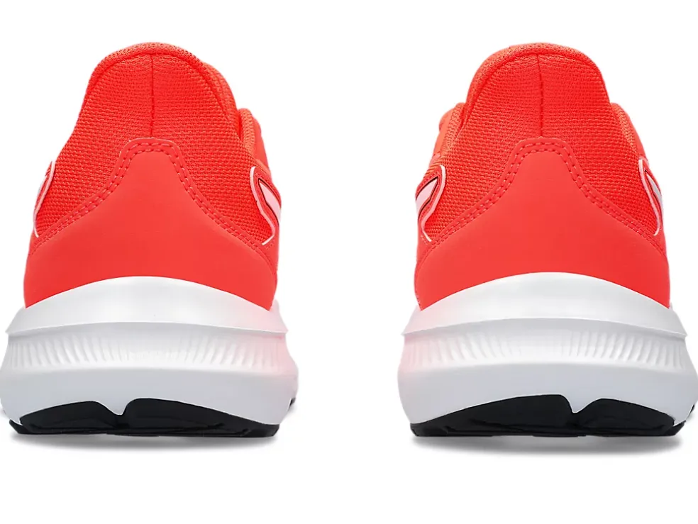 New ASICS JOLT 4 GRADE SCHOOL Sunrise Red/White