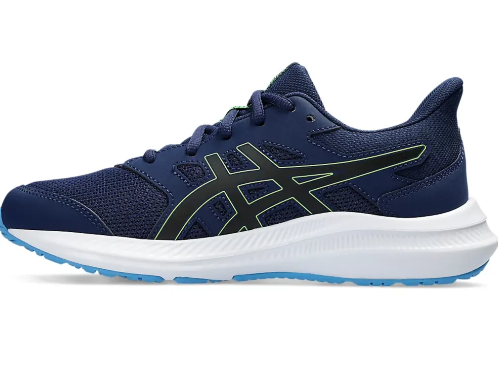 Outlet ASICS JOLT 4 GRADE SCHOOL Blue Expanse/Black