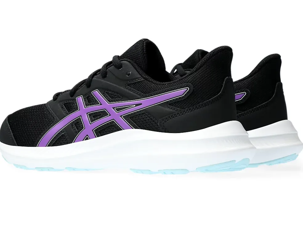 Sale ASICS JOLT 4 GRADE SCHOOL Black/Cyber Grape