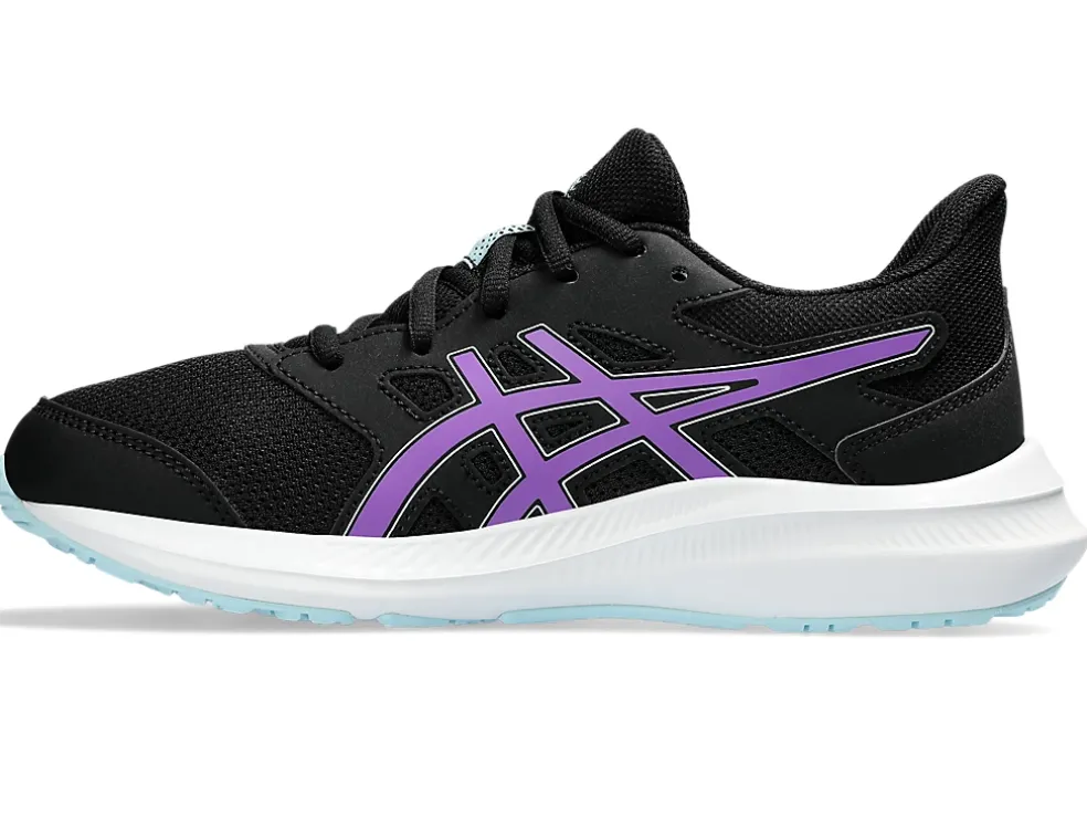Sale ASICS JOLT 4 GRADE SCHOOL Black/Cyber Grape