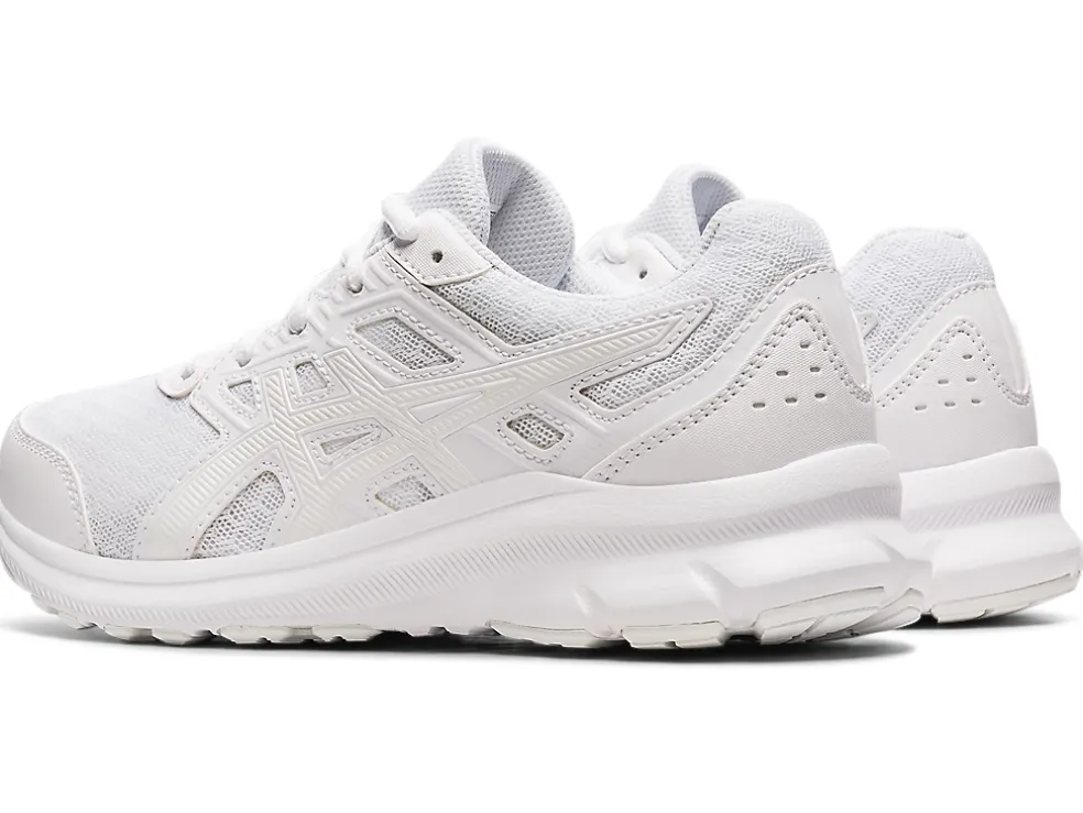Shop ASICS JOLT 3 GRADE SCHOOL White/White