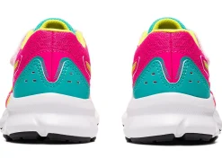 New ASICS JOLT 3 PRE-SCHOOL Pink Glo/Sour Yuzu