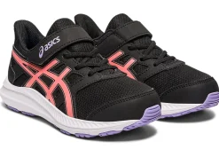 Flash Sale ASICS JOLT 4 PRE-SCHOOL Black/Papaya