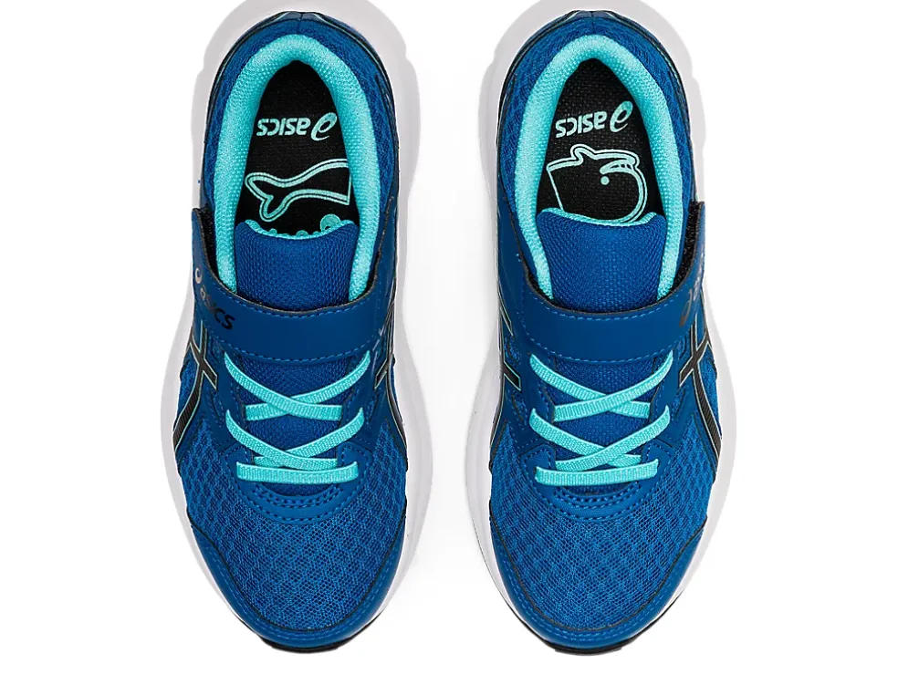 New ASICS JOLT 3 PRE-SCHOOL Lake Drive/Black