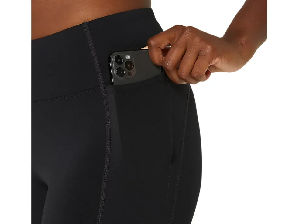 Shop ASICS KATE 7/8 TIGHT Performance Black/Performance Black Cire