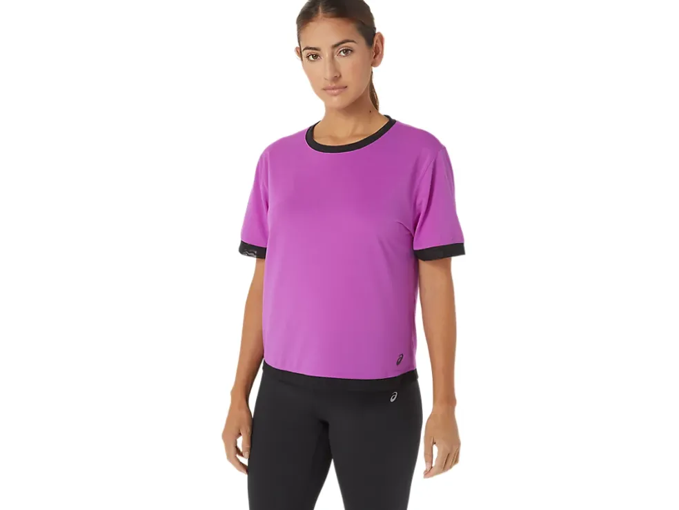 Sale ASICS KATE MESH SHORT SLEEVE Orchid