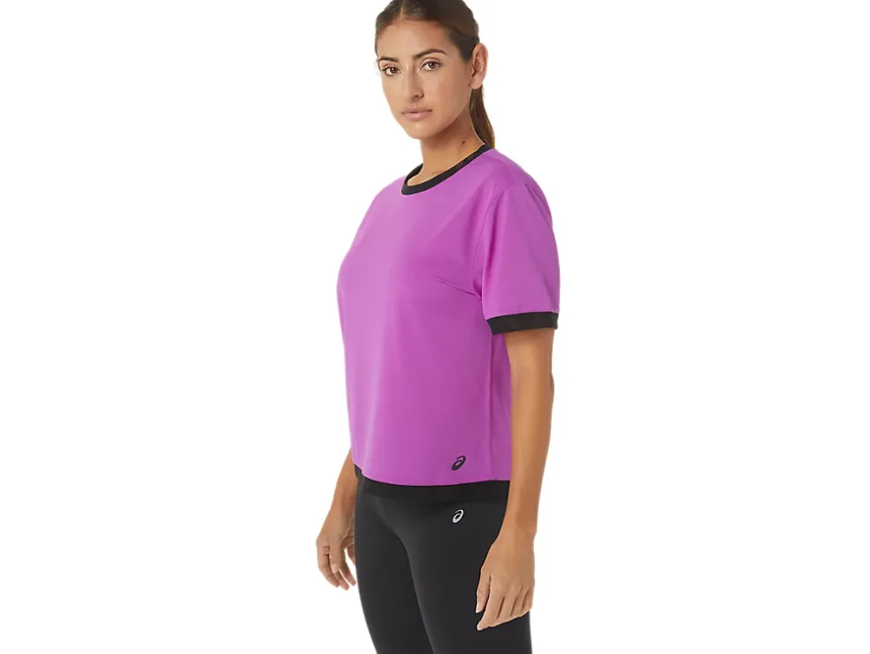 Sale ASICS KATE MESH SHORT SLEEVE Orchid