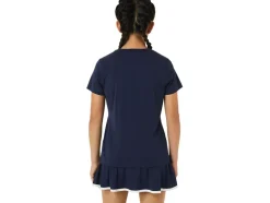 New ASICS KIDS; TENNIS GRAPHIC TEE Midnight