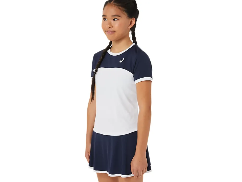 Cheap ASICS KIDS; TENNIS SHORT SLEEVE TOP Brilliant White/Midnight