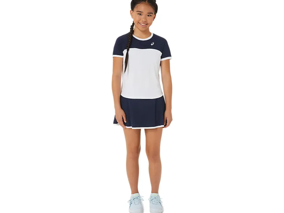 Cheap ASICS KIDS; TENNIS SHORT SLEEVE TOP Brilliant White/Midnight