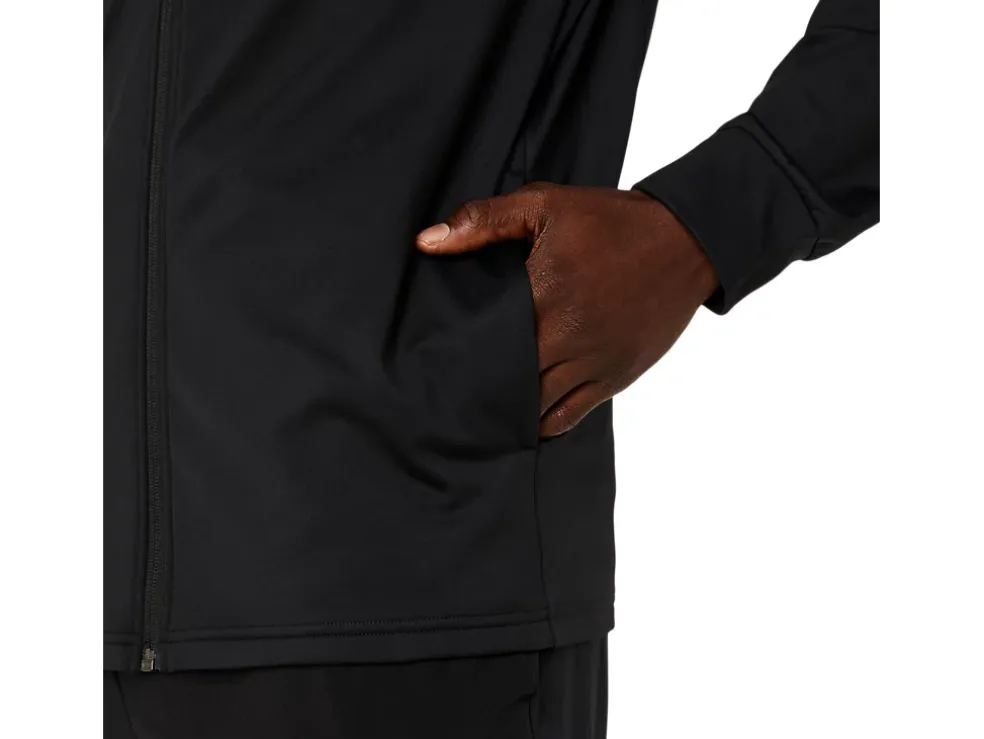 Outlet ASICS KNIT JERSEY FULL ZIP HOODIE Performance Black