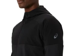 Outlet ASICS KNIT JERSEY FULL ZIP HOODIE Performance Black