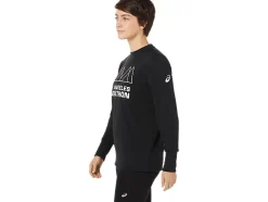 Online ASICS LAM CREW Performance Black