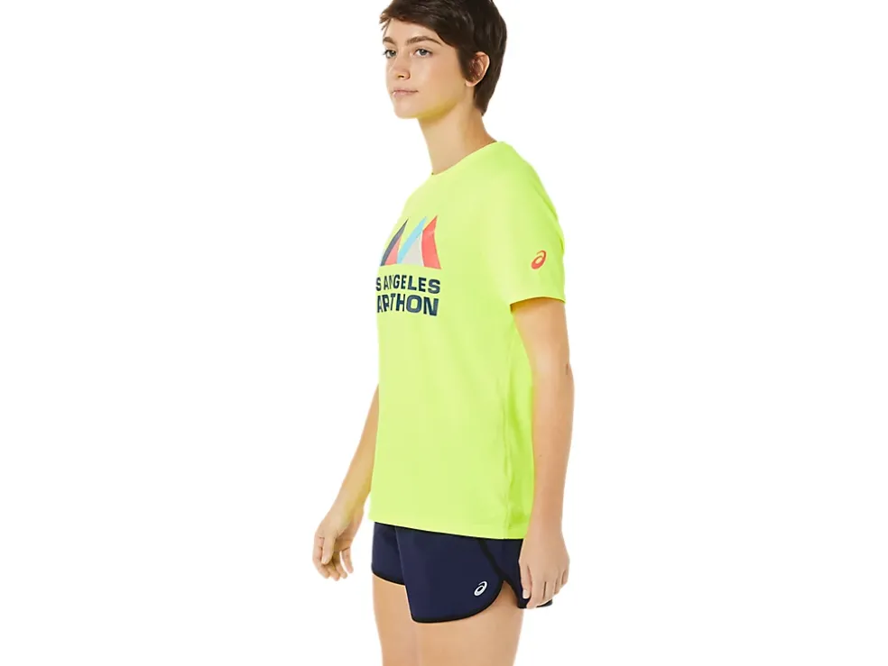 Store ASICS LAM READY-SET II SHORT SLEEVE Safety Yellow