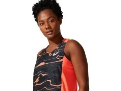 Flash Sale ASICS LIGHT MESH SINGLET Flash Coral