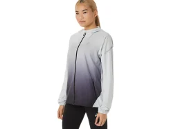 Cheap ASICS LITE-SHOW JACKET Glacier Grey/Performance Black