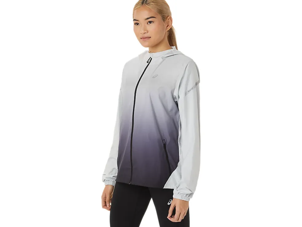 Cheap ASICS LITE-SHOW JACKET Glacier Grey/Performance Black