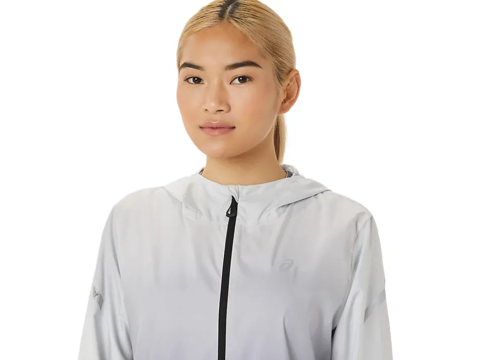 Cheap ASICS LITE-SHOW JACKET Glacier Grey/Performance Black