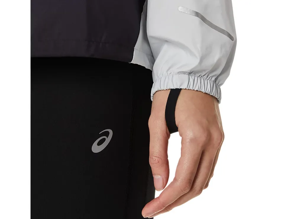 Cheap ASICS LITE-SHOW JACKET Glacier Grey/Performance Black