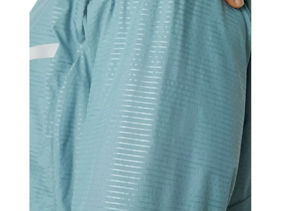 Shop ASICS LITE-SHOW JACKET Foggy Teal