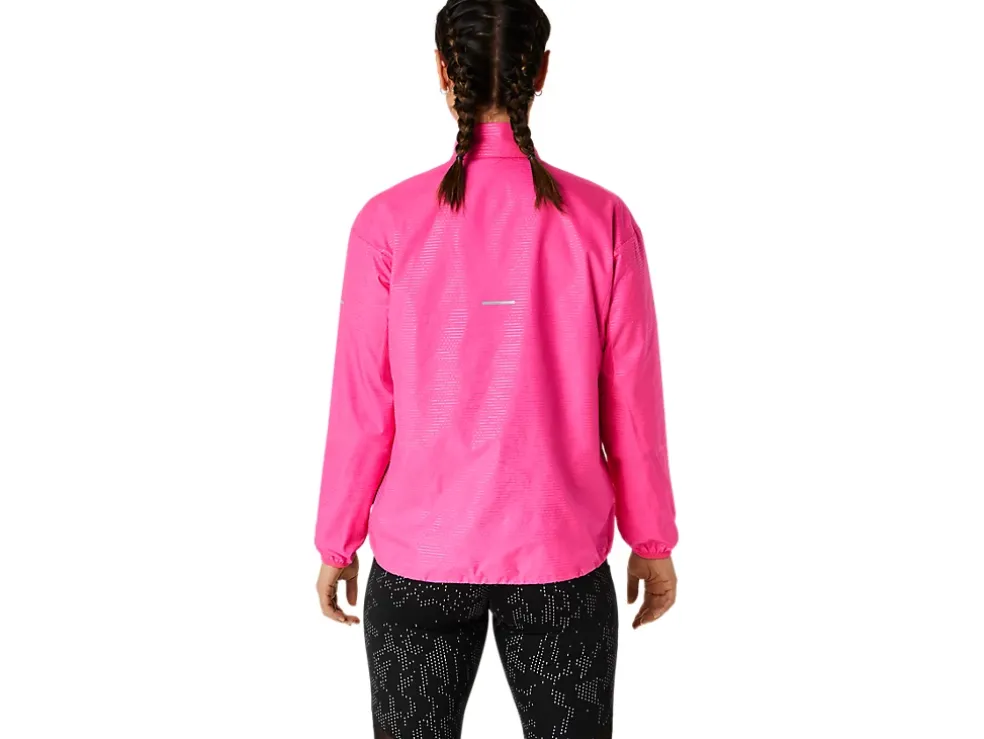 Fashion ASICS LITE-SHOW JACKET Pink Glo
