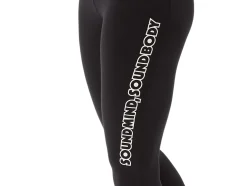 Hot ASICS LOGO GRAPHIC TIGHT Performance Black/Smoke Grey