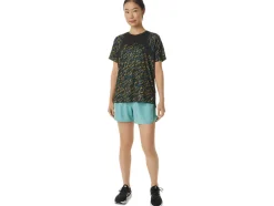 Fashion ASICS LYTE SPEED 4IN RUN SHORT Sage Spacedye